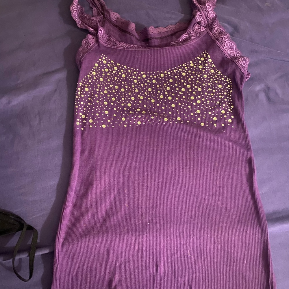 Purple tank 2/10$